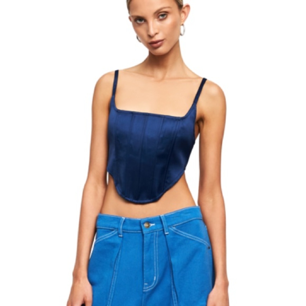 NWT Urban outfitters Lioness Navy Top